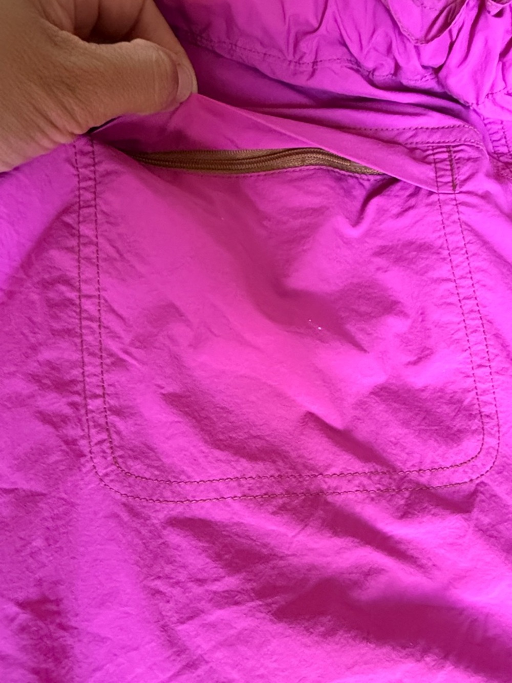 FP Movement By Free People in the Wild Nylon Hiking Magenta Pants Size: XL - Picture 11 of 14